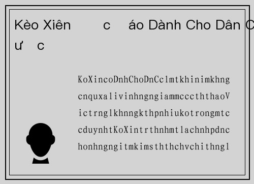 Kèo Xiên Độc Đáo Dành Cho Dân Cược
