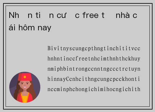 Nhận tiền cược free từ nhà cái hôm nay