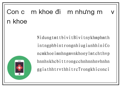 Con cấm khoe điểm nhưng mẹ vẫn khoe