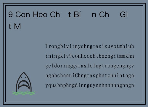 9 Con Heo Chết Bí Ẩn Chờ Giết Mổ